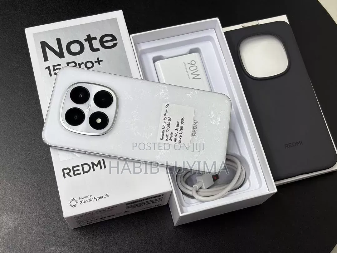 New Xiaomi Redmi Note 15 Pro+ 512 GB White