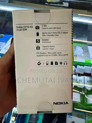 New Nokia 3310 Black