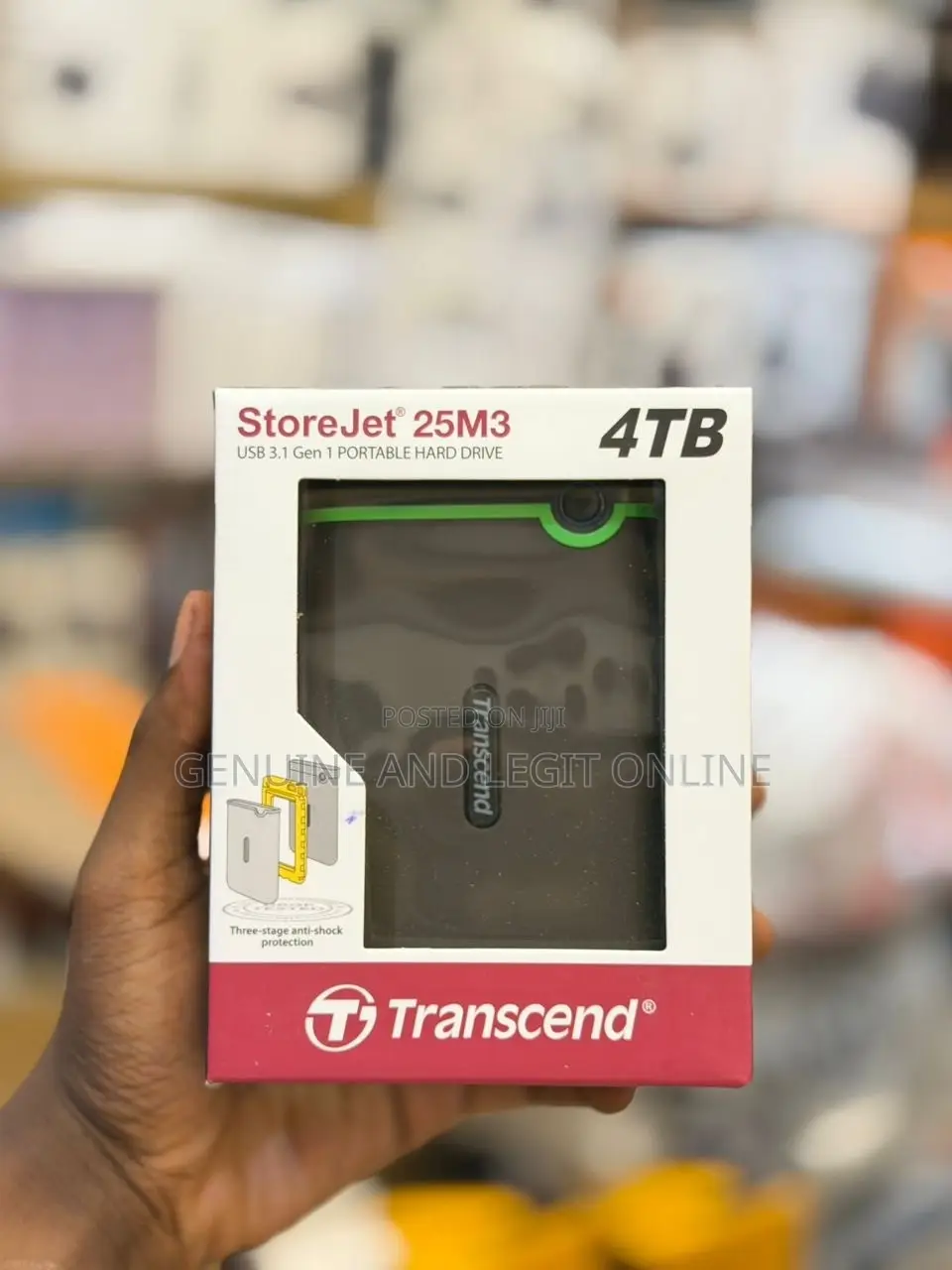 Transcend 4TB HDD External Hard