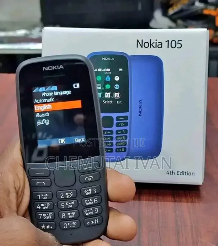 New Nokia 105 Black