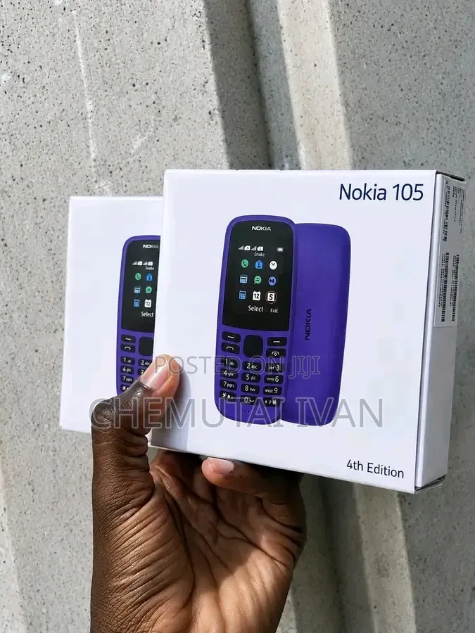 New Nokia 105 Black