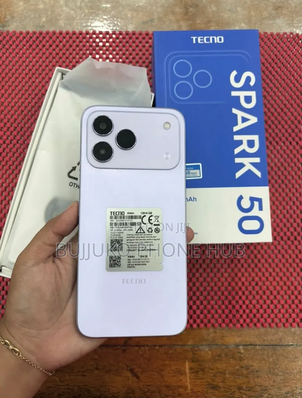 New Tecno Spark 50 128 GB Purple
