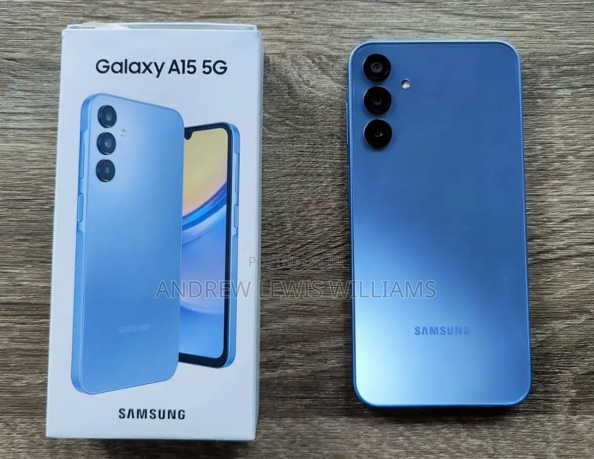 New Samsung Galaxy A15 5G 256 GB Blue