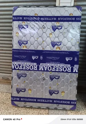 4x6 By6 Inches. Rosefoam Mattress High Density