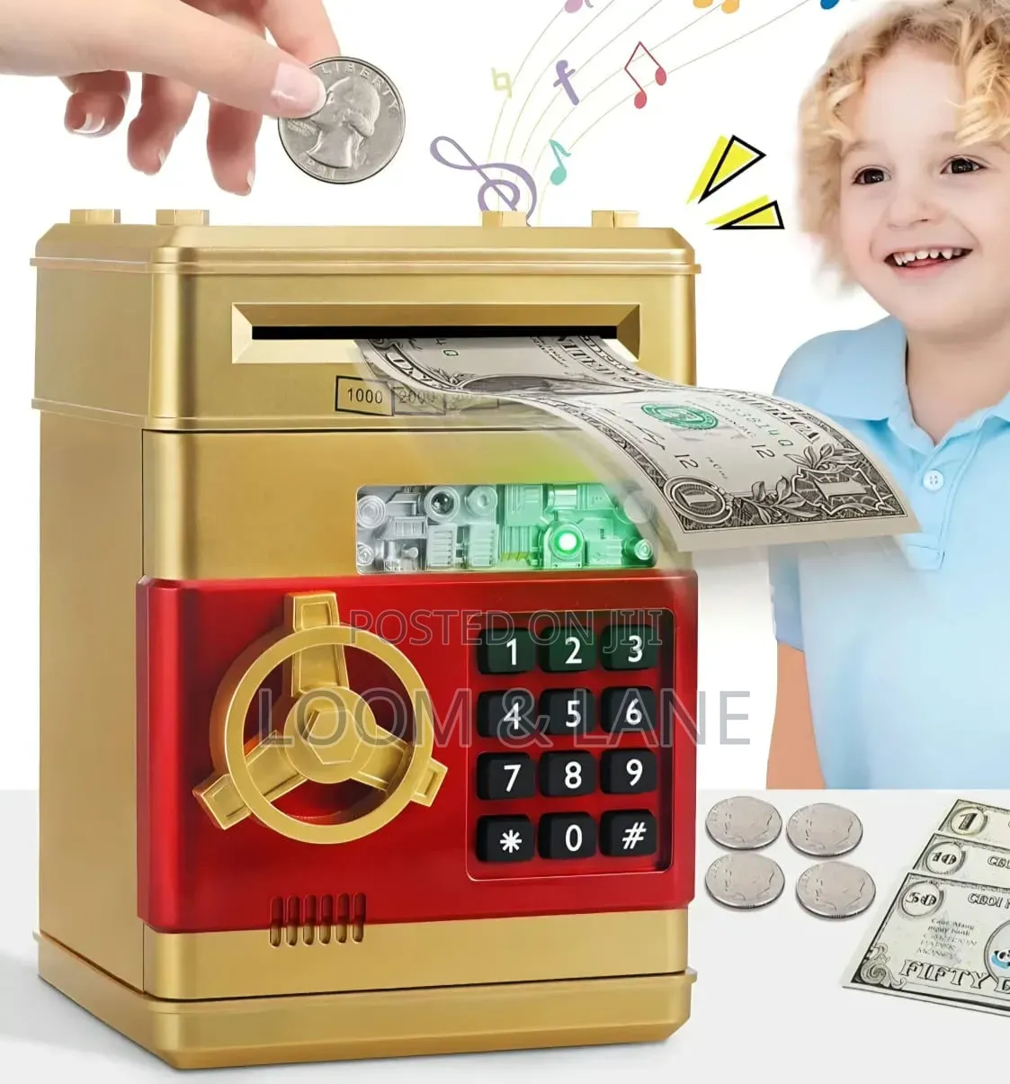 Kids' Electronic ATM Piggy Bank