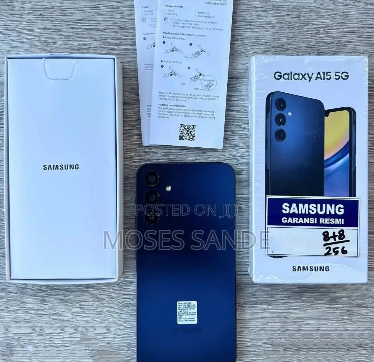 New Samsung Galaxy A17 5G 256 GB Blue