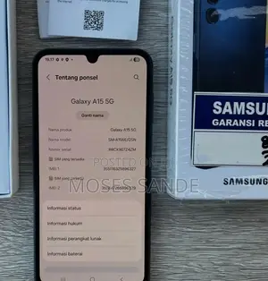 New Samsung Galaxy A17 5G 256 GB Blue