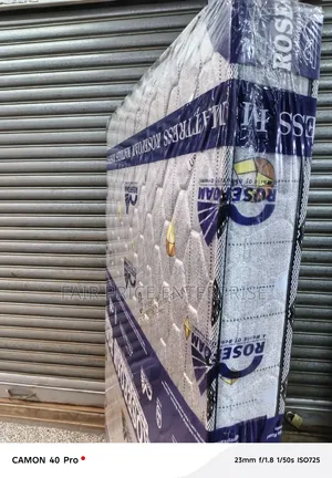 3x6 By6 Inches. Mattress Rosefoam High Density