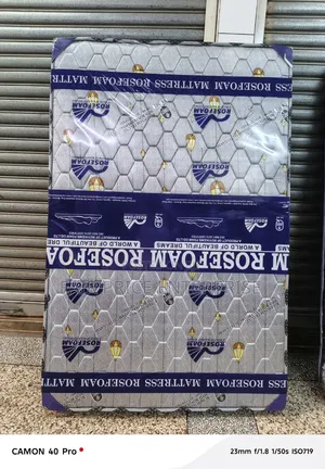 3x6 By6 Inches. Mattress Rosefoam High Density