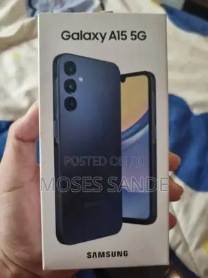 New Samsung Galaxy A15 5G 256 GB Blue