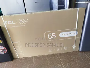 TCL 65 Inches Smart Uhd4k Flat Screen With Inbuilt Free to Air Decoder