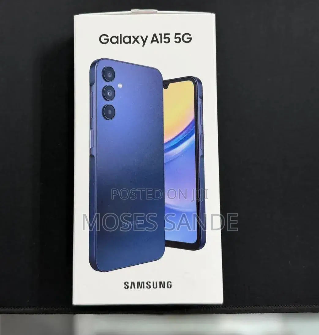 New Samsung Galaxy A15 5G 256 GB Black