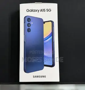 New Samsung Galaxy A15 5G 256 GB Black