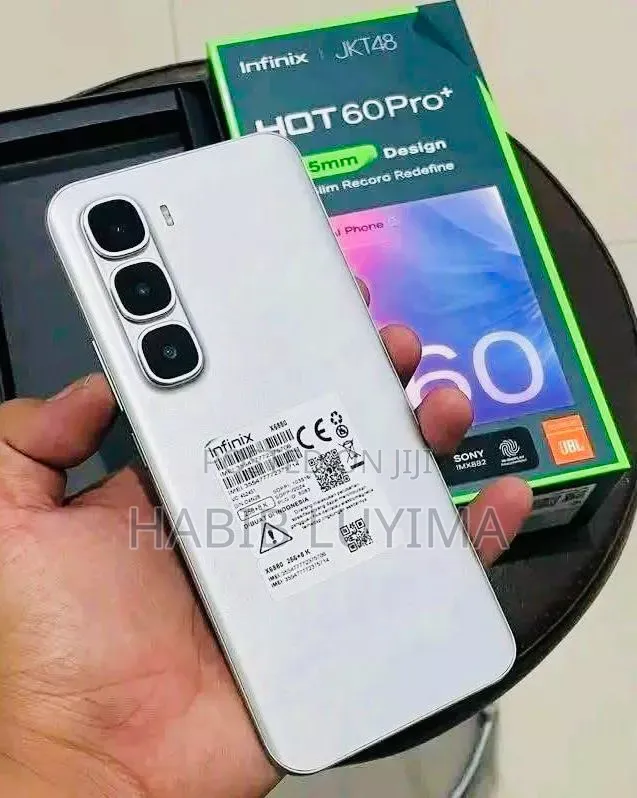 New Infinix Hot 60 Pro+ 256 GB White