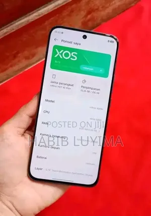 New Infinix Hot 60 Pro+ 256 GB White