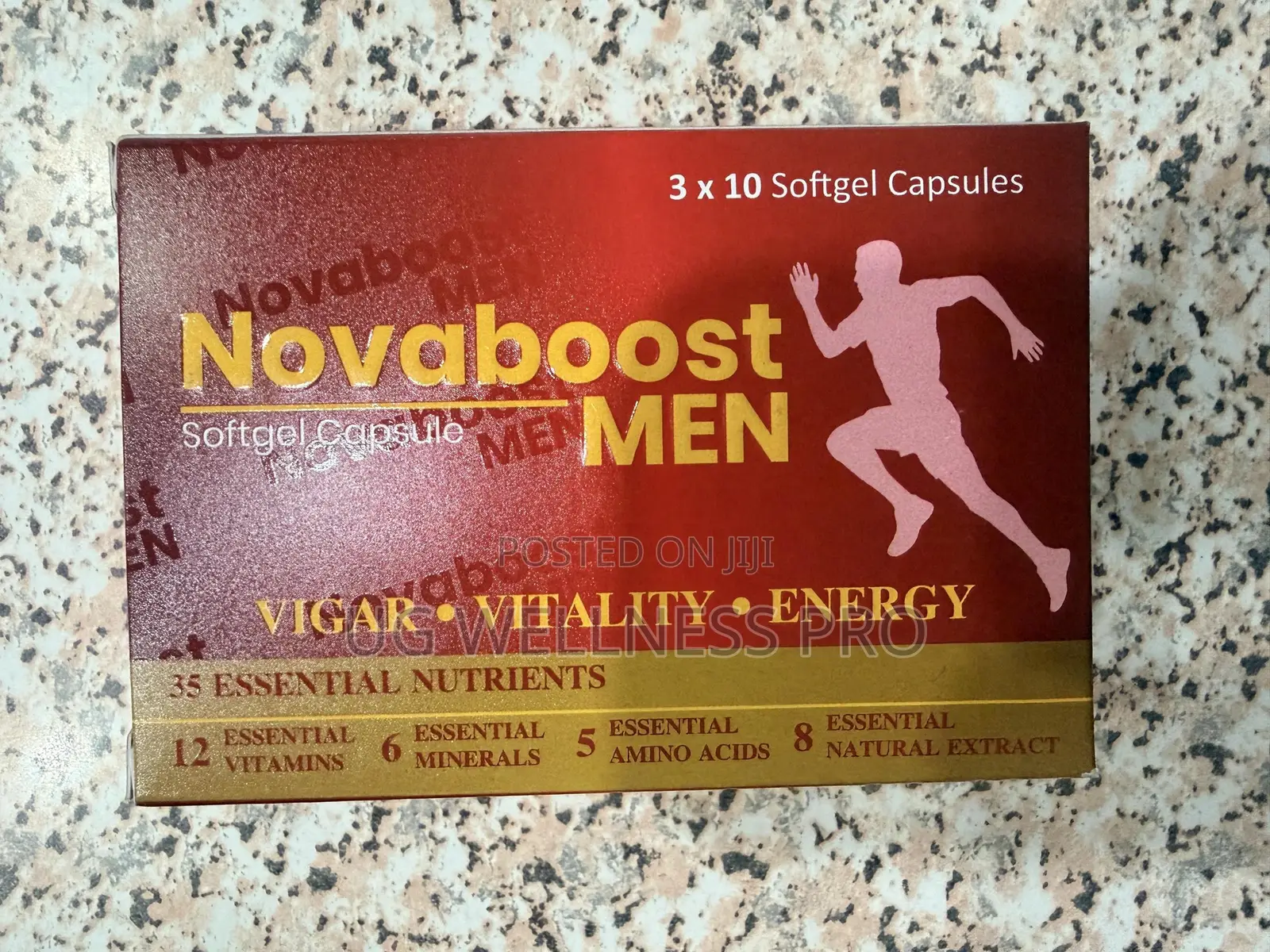 Novaboost Men Vigar Vitality & Energy 35 Essential Nutrients 30 Caps