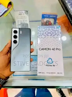 New Tecno Camon 40 Pro 5G 256 GB Gold