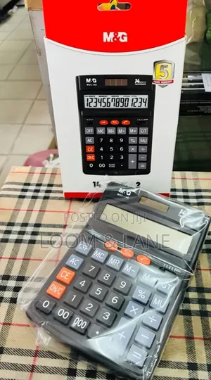 M&G 14-Digit Desktop  Business Calculator