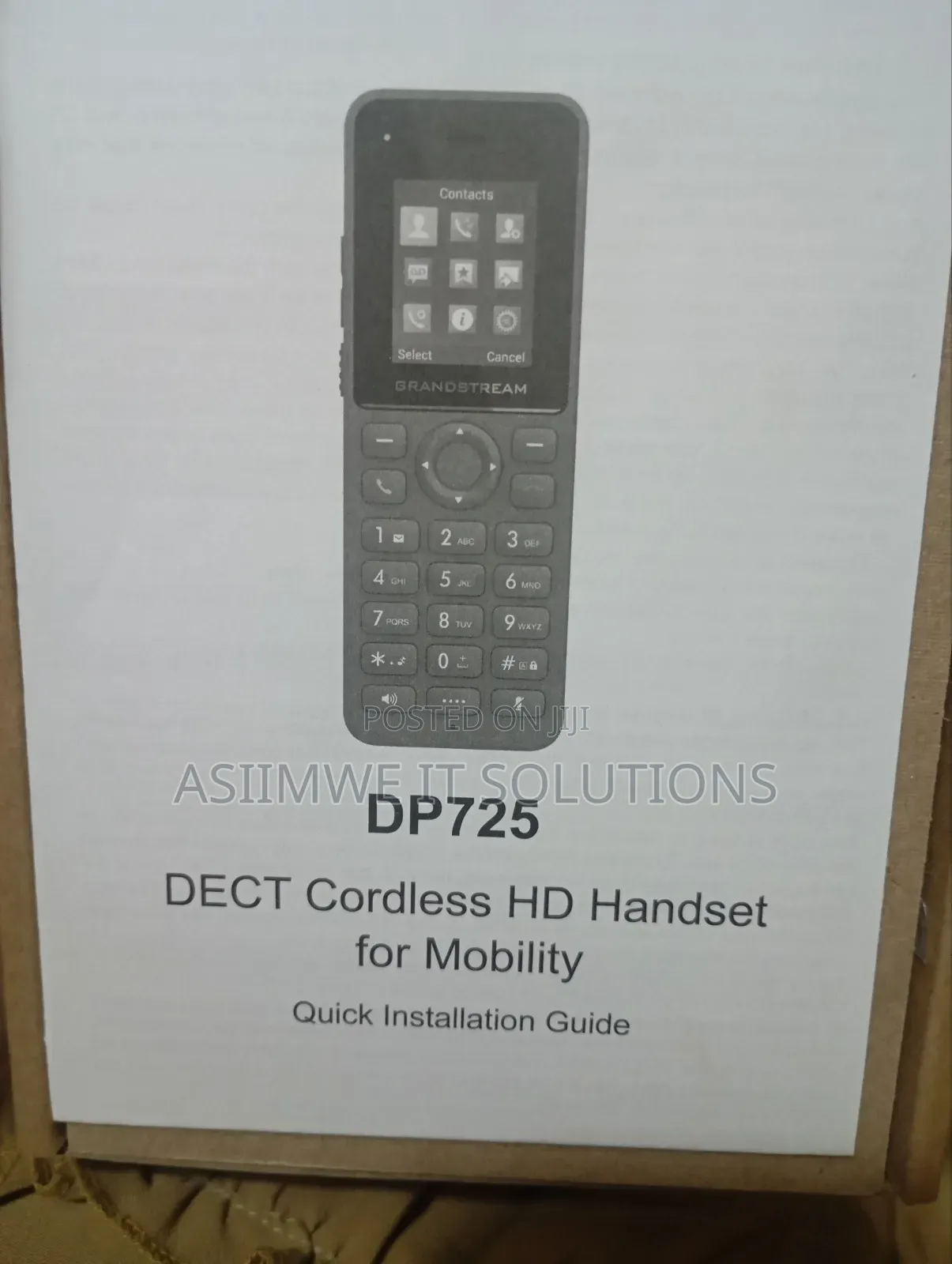 Grandstream Dp725 Cordless Hd Handset
