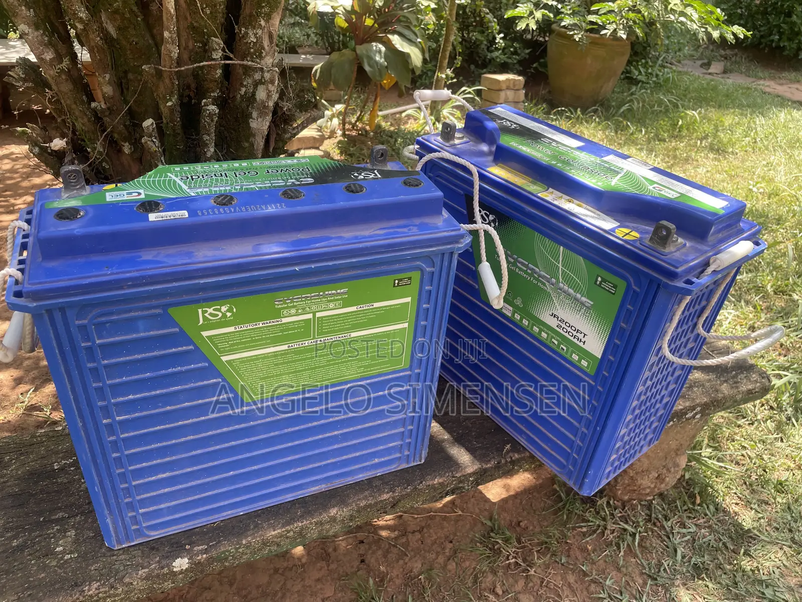 Tubular Gel Deep Cycle Batteries 200Ah