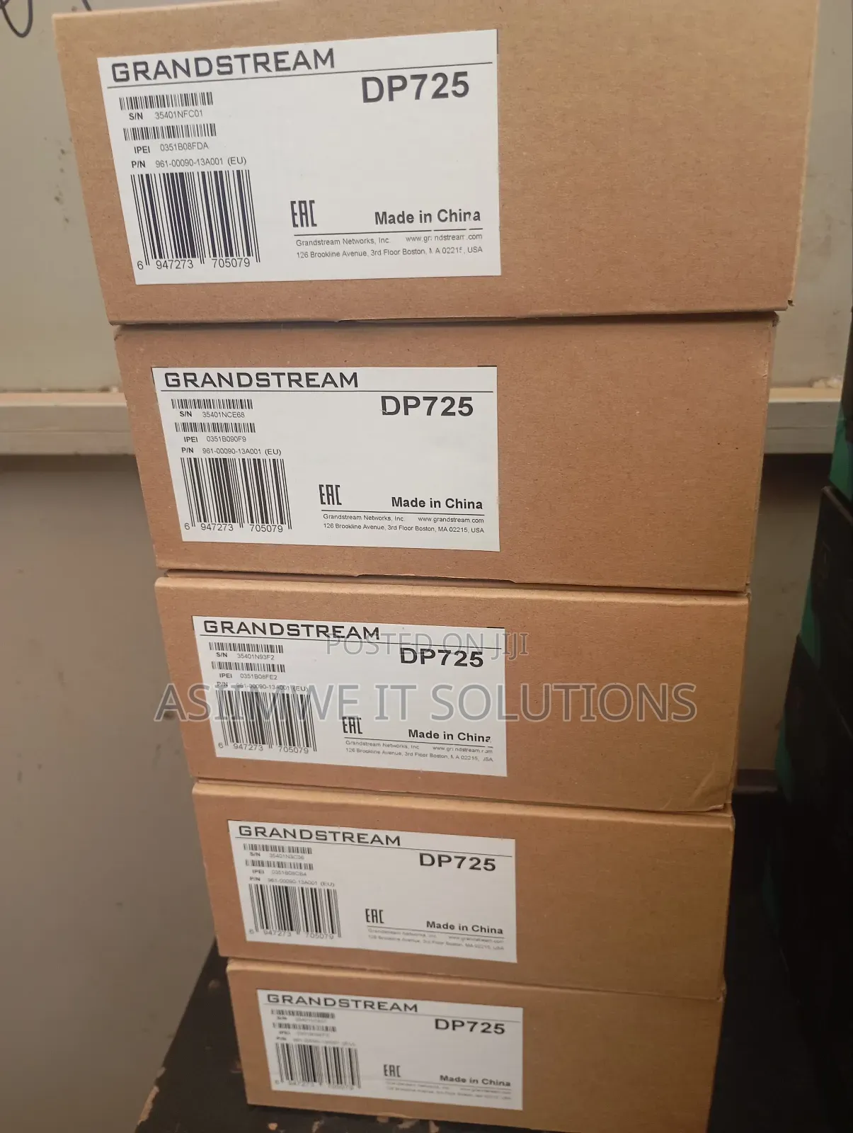 Grandstream Dp725 Cordless Hd Handset
