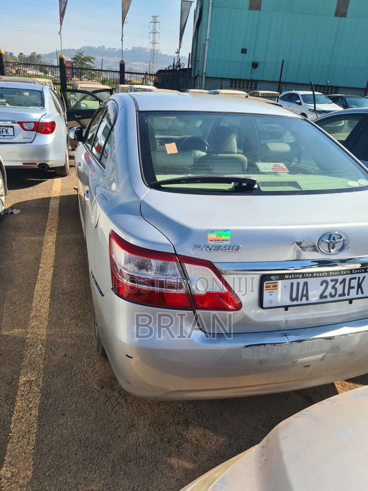 Toyota Premio 2012 Silver
