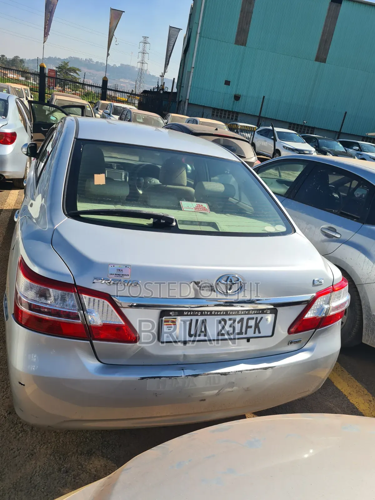 Toyota Premio 2012 Silver