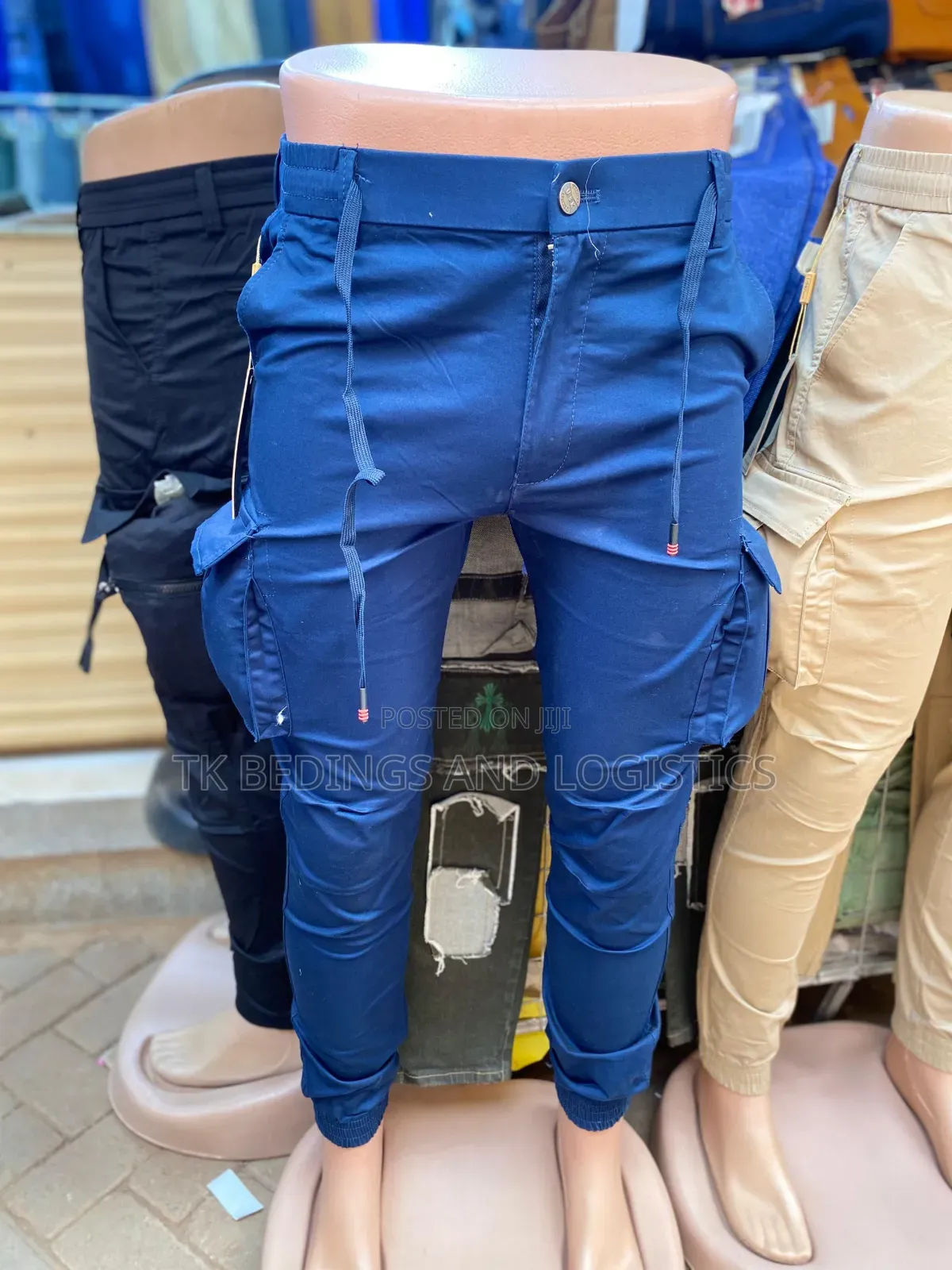 Navy Blue Cargo Pant