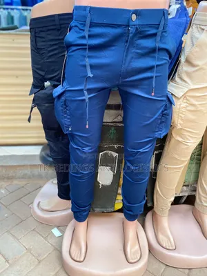 Navy Blue Cargo Pant