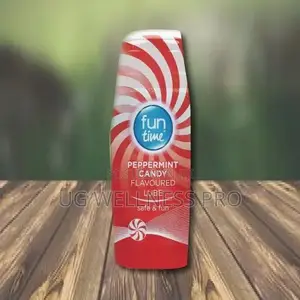 Fun Play Time Peppermint Candy Flavored Water-Based Lube Edible Gel