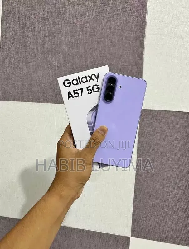 New Samsung Galaxy A57 256 GB Purple