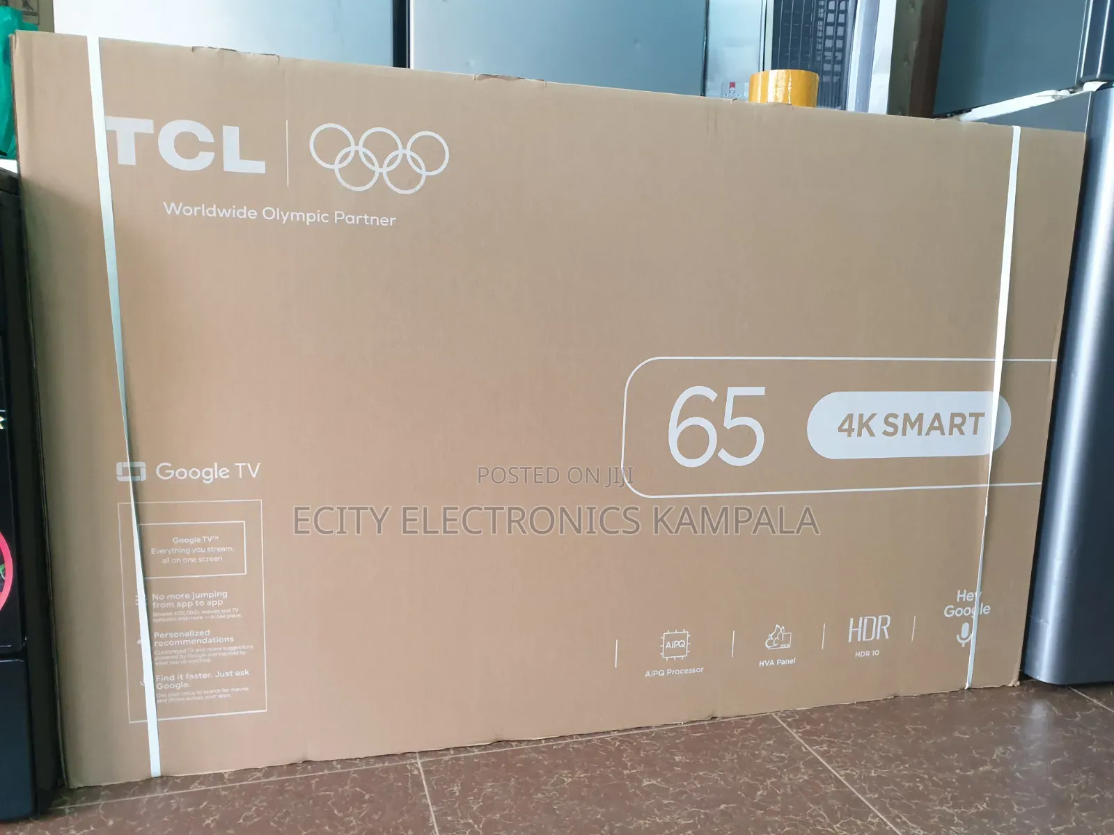 Boxed TCL 65" 4k