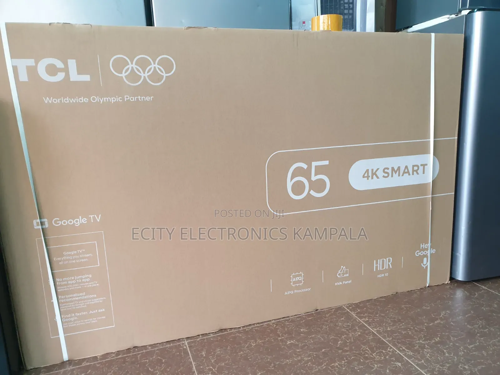 Boxed TCL 65" 4k
