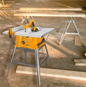 Ingco Table Saw With Foldable Wheel Stand 10"