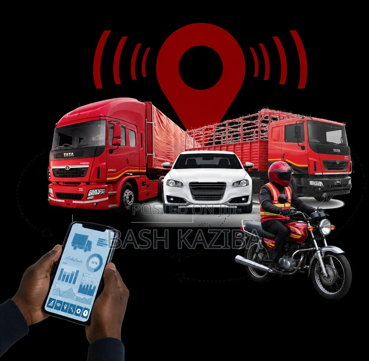 Vehicle + Boda Boda Tracking and Installation
