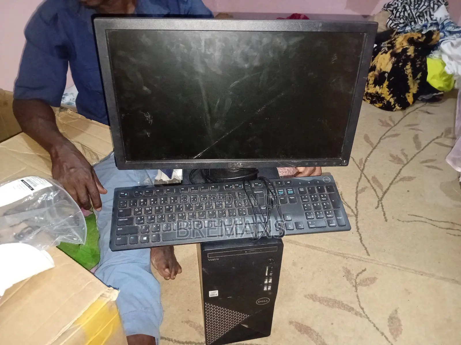 Desktop Computer Dell 4GB Intel Core i3 HDD+SSD 500GB