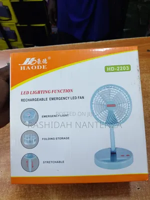 HAODE Rechargeable Emergency LED Fan HD-2203