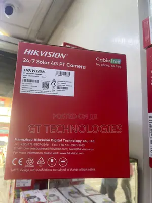 Hikvision SP4 24/7 Solar 4G PT Camera