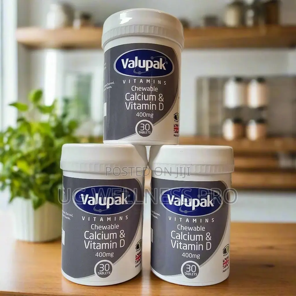 Valupak Calcium & Vitamin D 400mg (30 Tablets) - Bone & Immune Support