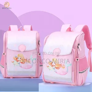 Cartoon Mermaid School Bags for Kids Backpacks