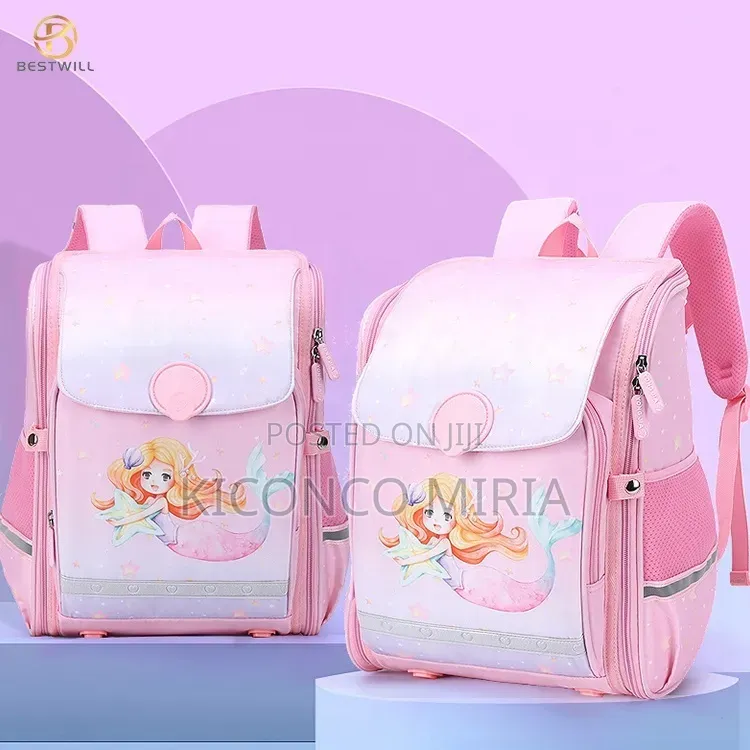 Cartoon Mermaid School Bags for Kids Backpacks