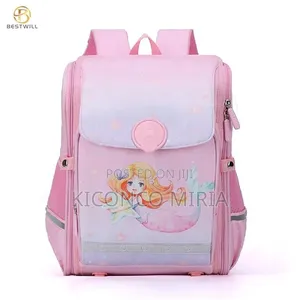 Cartoon Mermaid School Bags for Kids Backpacks