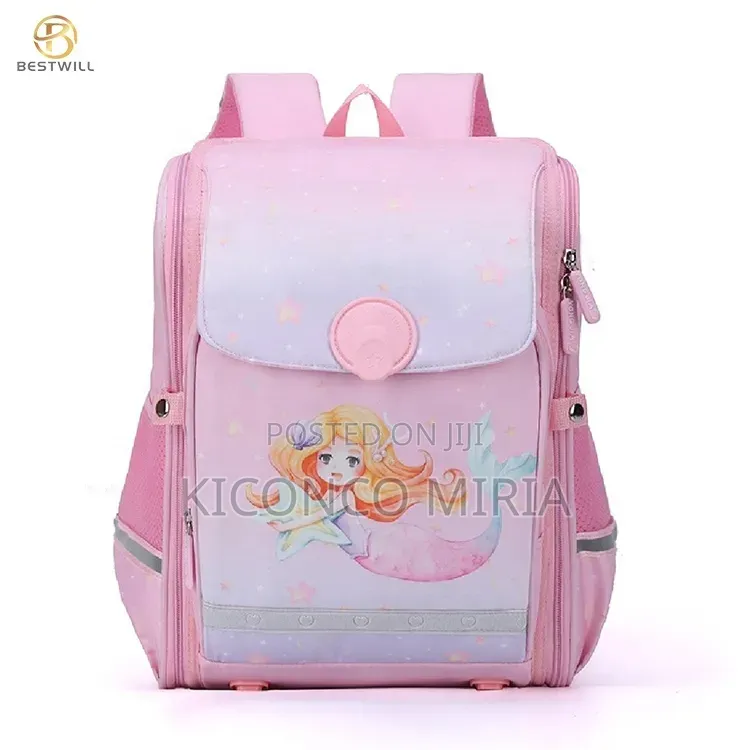 Cartoon Mermaid School Bags for Kids Backpacks