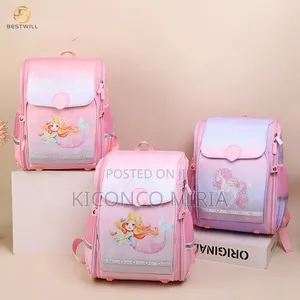 Cartoon Mermaid School Bags for Kids Backpacks