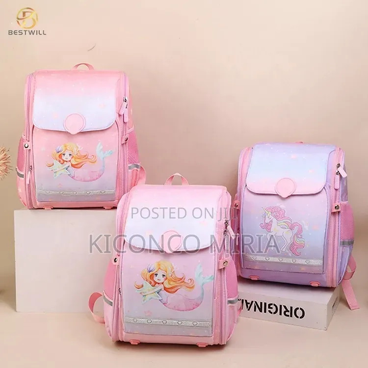 Cartoon Mermaid School Bags for Kids Backpacks