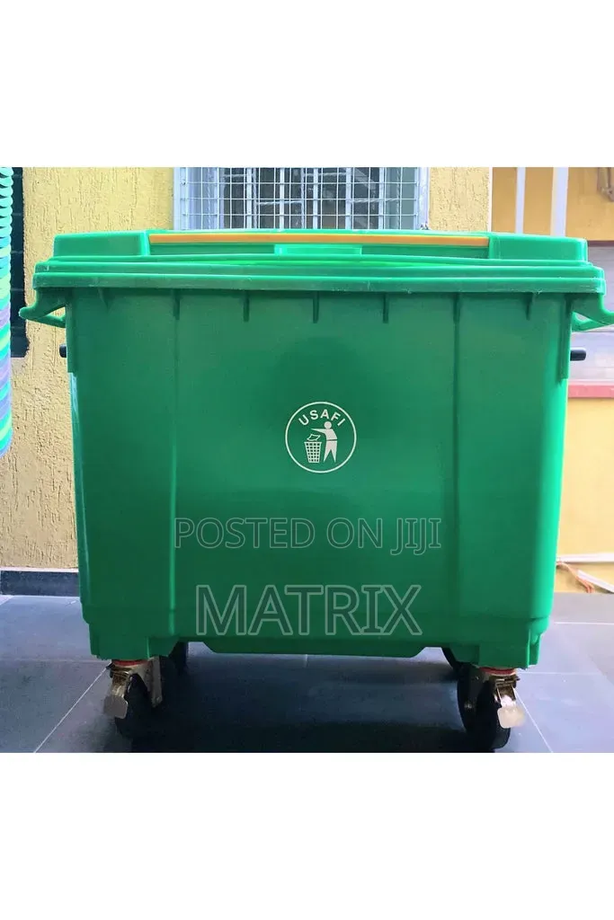 660L Plastic Garbage Bin Trash Bin