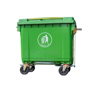 660L Plastic Garbage Bin Trash Bin