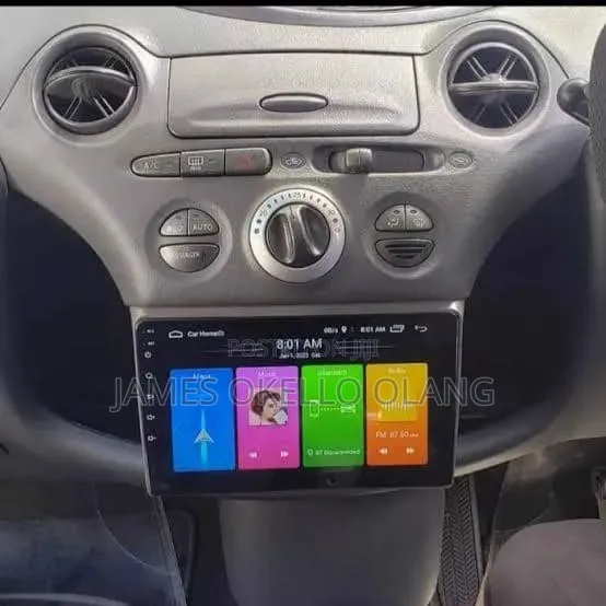 7 Inches Android Radio Installed in a Toyota Alex/Runex