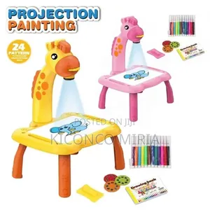Unicorn Projection Painting Table