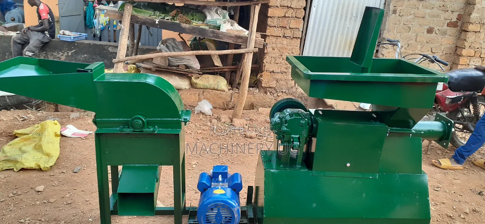 Charcoal Briquettes Machines Combo of a Full Set